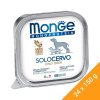 Monge Monoprotein Pate Alutálcás Kutyaeledel (100% Szarvas) - 24x150 g