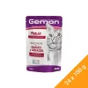 Gemon Chunkies Adult Alutasakos Macskaeledel (Marha és Zöldségek) - 24x100 g