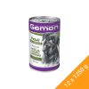 Gemon Adult Konzerv Kutyáknak (Borjú, Máj és Zöldségek) - 12x1250 g