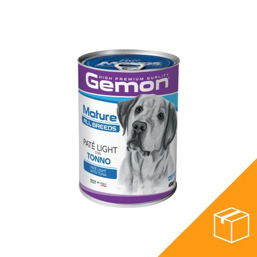 Gemon Pate Mature Light Konzerv Kutyáknak (Tonhal) - 24x400 g