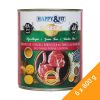 Happy&Fit Superior Konzerv Kutyáknak (Friss Marha, Mangó és Áfonya) - 6x800 g