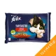 Felix Fantastic Nedves Macskaeledel Aszpikban (Nyúl és Bárány) - 12x(4x85 g)