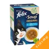 Felix Soup Original Halas Válogatás Nedves Macskaeledel Szószban - 8x(6x48 g)