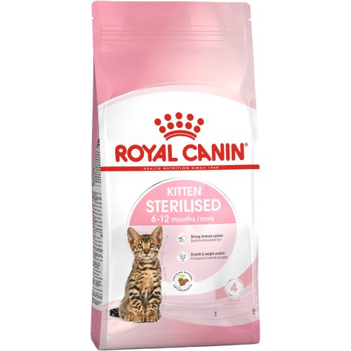 Royal Canin Kitten Sterilised Száraz Macskatáp - 400 g