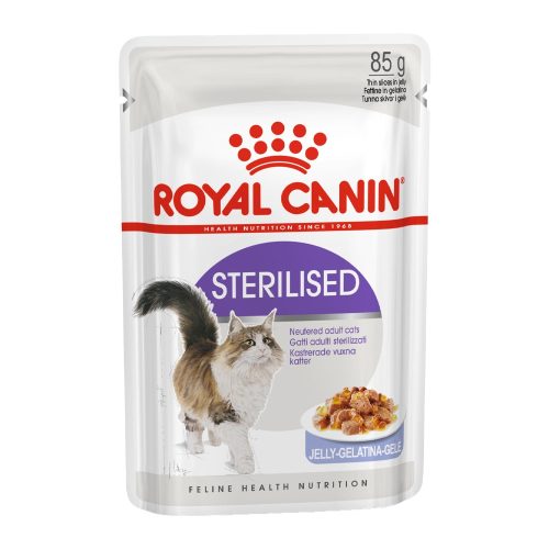 Royal Canin Sterilised Jelly Alutasakos Macskaeledel - 85 g