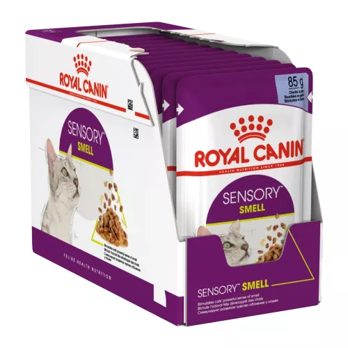 Royal Canin Sensory Smell Jelly Alutasakos Macskaeledel - 12x85 g