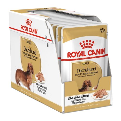 Royal Canin Dachshung Adult Alutasakos Kutyaeledel - 12x85 g