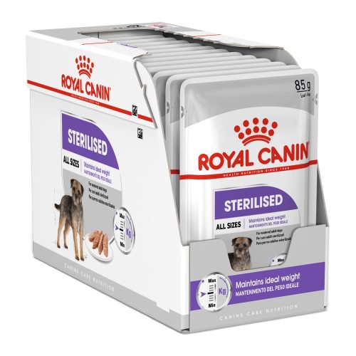Royal Canin Sterilised Alutasakos Kutyaeledel - 12x85 g