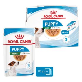   Royal Canin Wet Mini Puppy Multipack Alutasakos Kutyaeledel - 4x85 g