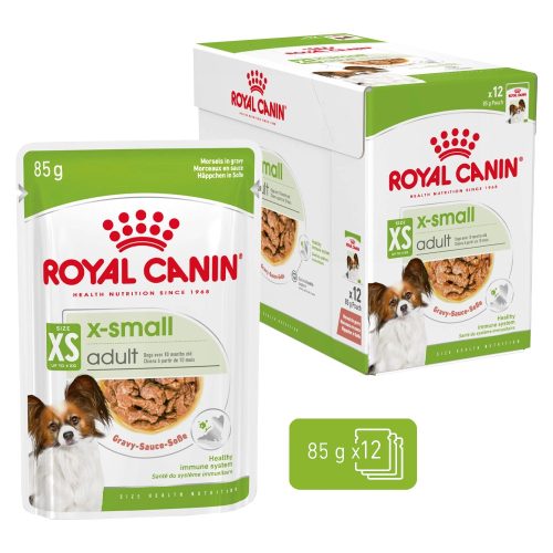 Royal Canin Wet X-Small Adult Alutasakos Kutyaeledel - 12x85 g