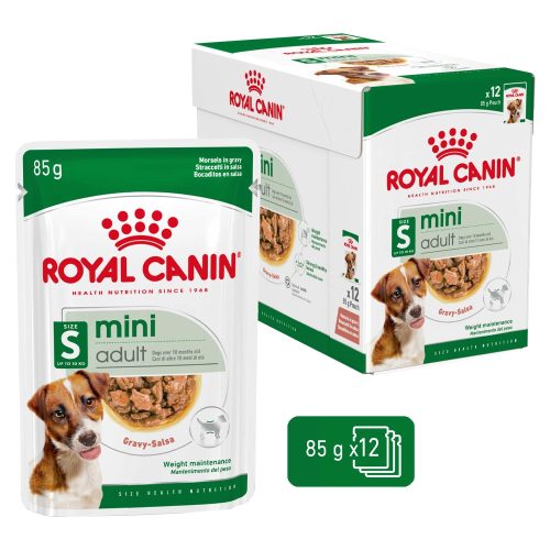 Royal Canin Wet Mini Adult Alutasakos Kutyaeledel - 12x85 g