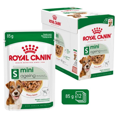 Royal Canin Wet Mini Ageing Alutasakos Kutyaeledel - 12x85 g