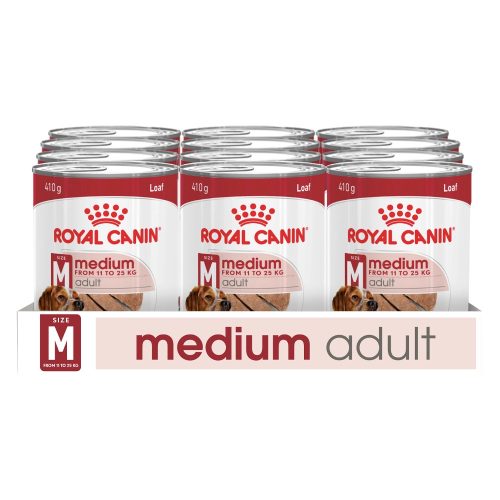 Royal Canin Wet Medium Adult Konzerv Kutyáknak - 12x410 g