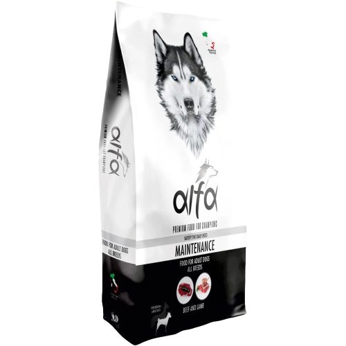 Alfa Maintenance 24/11 Száraz Kutyatáp (Marha és Bárány) - 20 kg