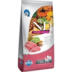  N&D Tropical Selection Medium & Maxi Adult Száraz Kutyatáp (Sertés) - 10 kg