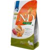 N&D Pumpkin Mini Adult Gabonamentes Száraz Kutyatáp (Kacsa, Sütőtök és Sárgadinnye) - 2 kg