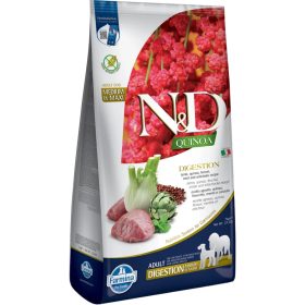   N&D Quinoa Digestion Medium & Maxi Adult Gabonamentes Száraz Kutyatáp (Bárány és Édeskömény) - 7 kg