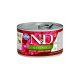 N&D Quinoa Skin & Coat Mini Adult Monoprotein Gabonamentes Konzerv Kutyáknak (Szarvas és Kókusz) - 140 g