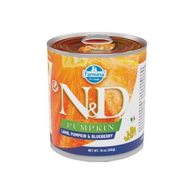   N&D Pumpkin Adult Gabonamentes Konzerv Kutyáknak (Bárány, Áfonya és Sütőtök) - 285 g