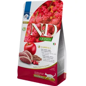   N&D Quinoa Hairball Adult Gabonamentes Száraz Macskatáp - 1,5 kg