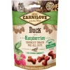 Carnilove Crunchy Snack Gabonamentes Jutalomfalat Macskáknak (Kacsa és Málna) - 50 g