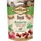 Carnilove Crunchy Snack Gabonamentes Jutalomfalat Macskáknak (Kacsa és Málna) - 50 g