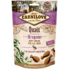 Carnilove Semi-Moist Soft Snack Gabonamentes Jutalomfalat Kutyáknak (Fürj és Oregánó) - 200 g