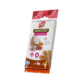   N&D Quinoa Dental Treat Skin & Coat Mini Adult Monoprotein Gabonamentes Jutalomfalat Kutyáknak (Hering, Quinoa, Kókusz és Kurkuma) - 60 g