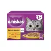 Whiskas Szárnyas Válogatás Alutasakos Macskaeledel Aszpikban (Csirke, Baromfi, Kacsa, Pulyka) - 12x85 g