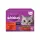 Whiskas Klasszikus Válogatás Alutasakos Macskaeledel Szószban (Marha, Csirke, Bárány, Baromfi) - 12x85 g
