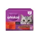 Whiskas Klasszikus Válogatás Alutasakos Macskaeledel Szószban (Marha, Csirke, Bárány, Baromfi) - 12x85 g