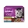 Whiskas Pure Delight Falatka Válogatás Alutasakos Macskaeledel Aszpikban (Marha, Csirke, Lazac, Tonhal) - 12x85 g
