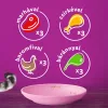 Whiskas Krémes Klasszikus Válogatás Junior Alutasakos Macskaeledel Szószban (Marha, Csirke, Baromfi, Bárány) - 12x85 g