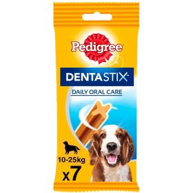   Pedigree Dentastix Medium Fogápoló Jutalomfalat Kutyáknak (7 db) - 180 g