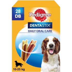   Pedigree Dentastix Medium Fogápoló Jutalomfalat Kutyáknak (28 db) - 4x180 g