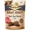 Carnilove Meat Jerky Snack Gabonamentes Jutalomfalat Kutyáknak (Marhafilé) - 100 g