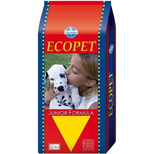 Ecopet Junior Száraz Kutyatáp (Csirke) - 15 kg