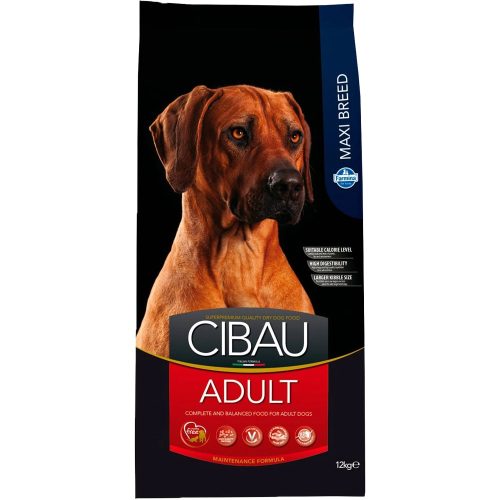 Cibau Maxi Adult Száraz Kutyatáp (Csirke) - 12+2 kg