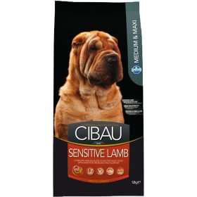   Cibau Sensitive Medium & Maxi Adult Száraz Kutyatáp (Bárány) - 12+2 kg