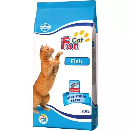 Fun Cat Adult Száraz Macskatáp (Hal) - 20 kg
