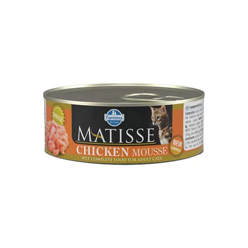 Matisse Mousse Konzerv Macskáknak (Csirke) - 85 g