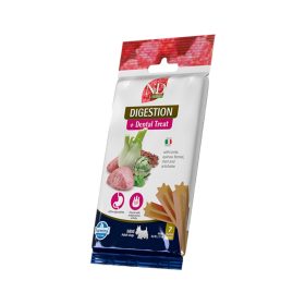   N&D Quinoa Dental Treat Digestion Mini Adult Gabonamentes Jutalomfalat Kutyáknak (Bárány, Quinoa, Édeskömény, Menta és Articsóka) - 60 g