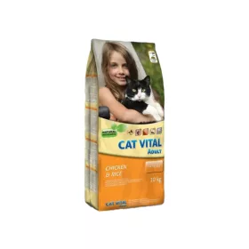 Cat Vital Adult Száraz Macskatáp (Csirke és Rizs) - 10 kg