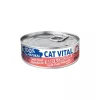Cat Vital Soft Paté Mousse Gabonamentes Konzerv Macskáknak (Marha és Csirke) - 85 g