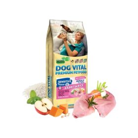   Dog Vital Sensitive All Breeds Adult Száraz Kutyatáp (Nyúl és Rizs) - 12 kg