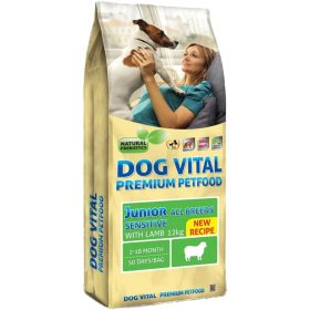   Dog Vital Sensitive All Breeds Junior Száraz Kutyatáp (Bárány) - 12 kg
