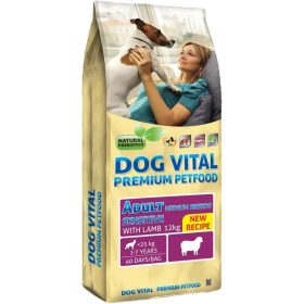   Dog Vital Sensitive Medium Breeds Adult Száraz Kutyatáp (Bárány) - 12 kg
