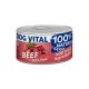 Dog Vital 100% Natural Soft Paté Gabonamentes Konzerv Kutyáknak (Marha) - 150 g