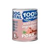 Dog Vital 100% Natural Soft Paté Gabonamentes Konzerv Kutyáknak (Sertés) - 400 g