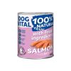 Dog Vital 100% Natural Soft Paté Gabonamentes Konzerv Kutyáknak (Lazac) - 400 g